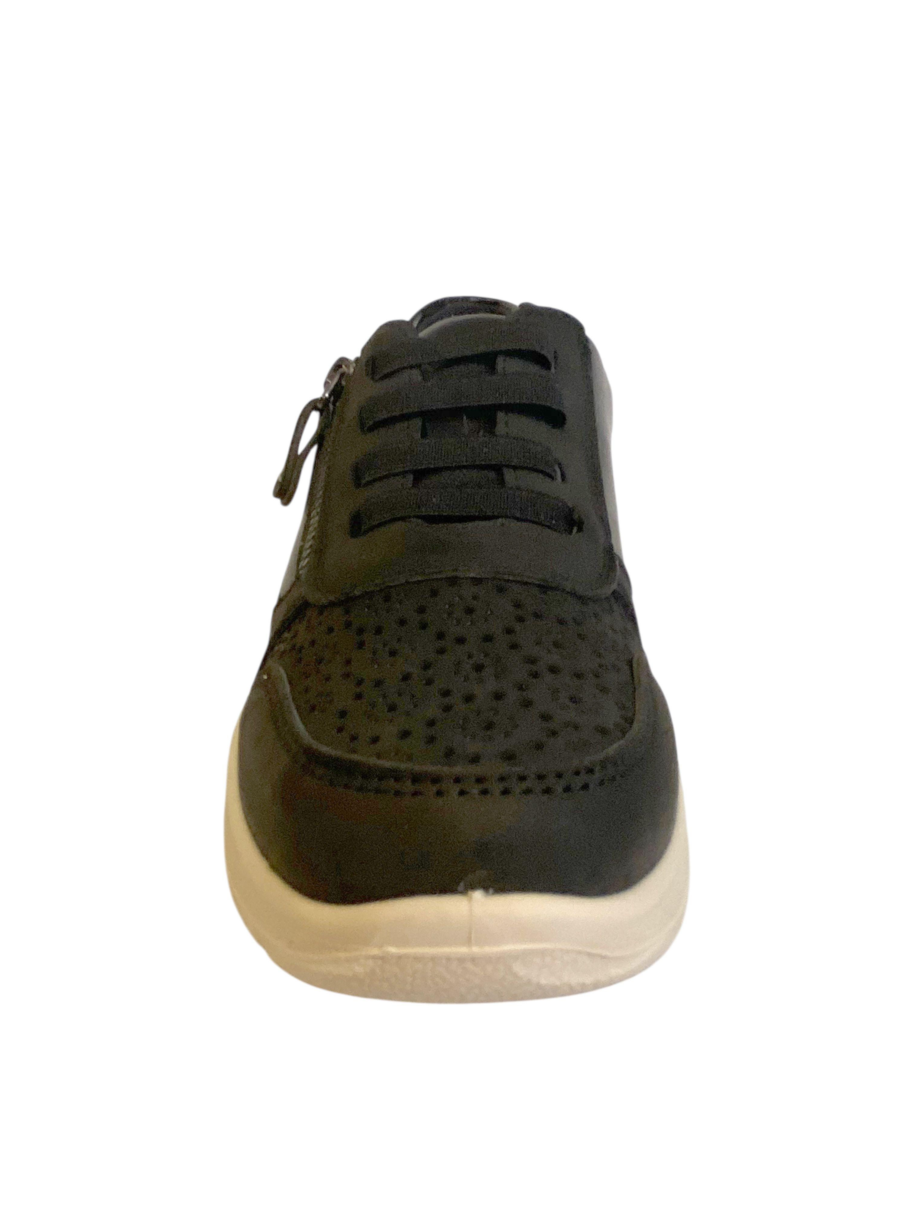 Zapatilla Cedri Negro Via Rosmini-2