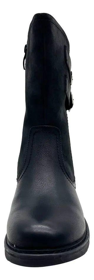 Botin Negro Brevi Steem Land Mujer-4