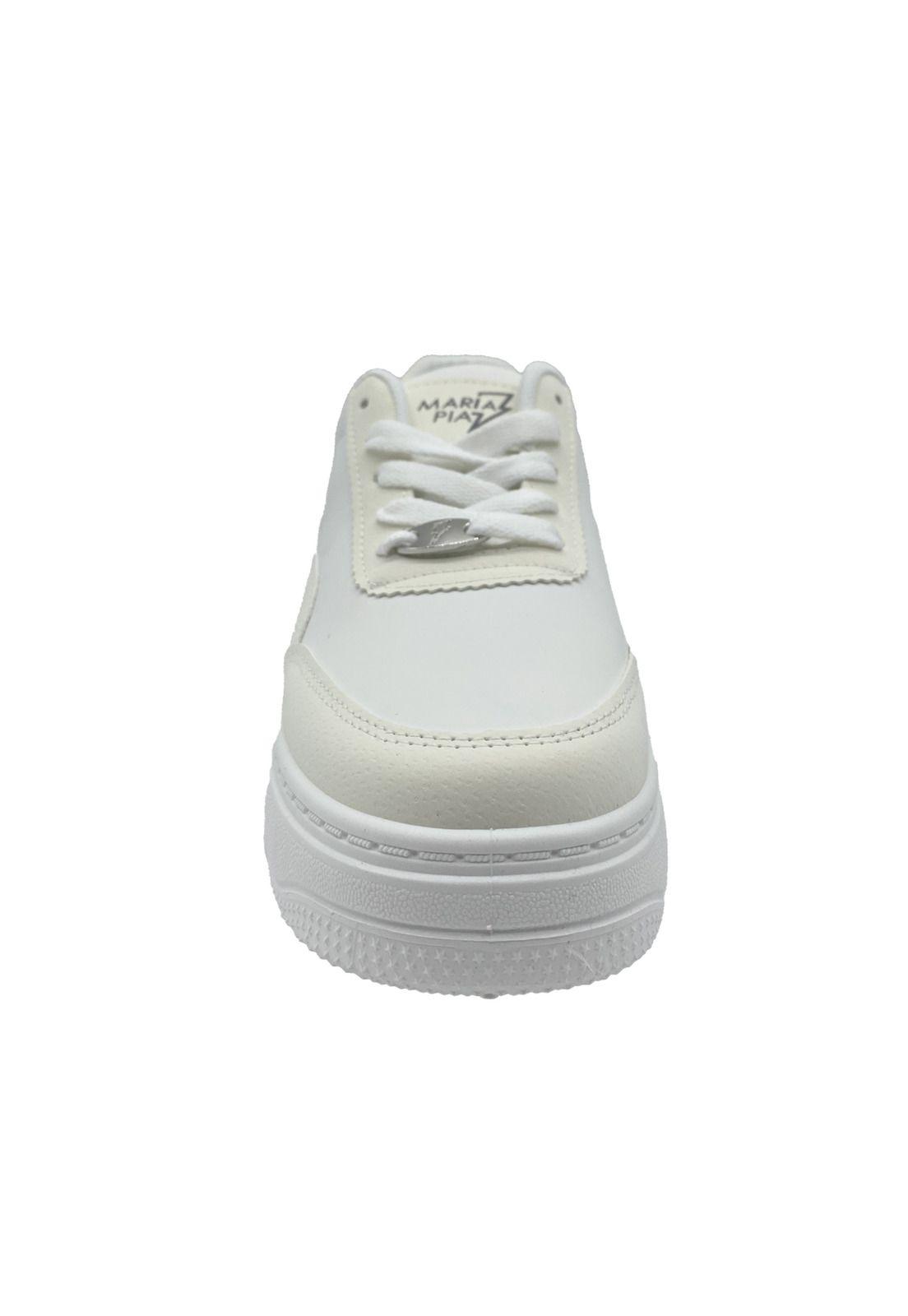 Zapatilla Mujer Bette Blanco Maria Pia-2