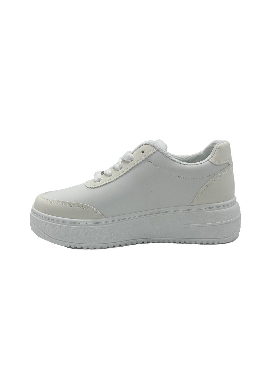 Zapatilla Mujer Bette Blanco Maria Pia-3