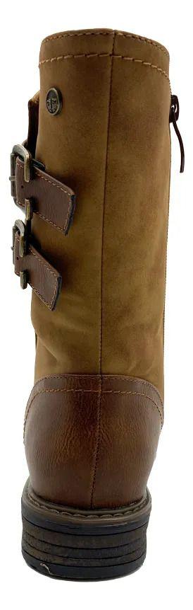 Botin Camel Brevi Steem Land Mujer-5