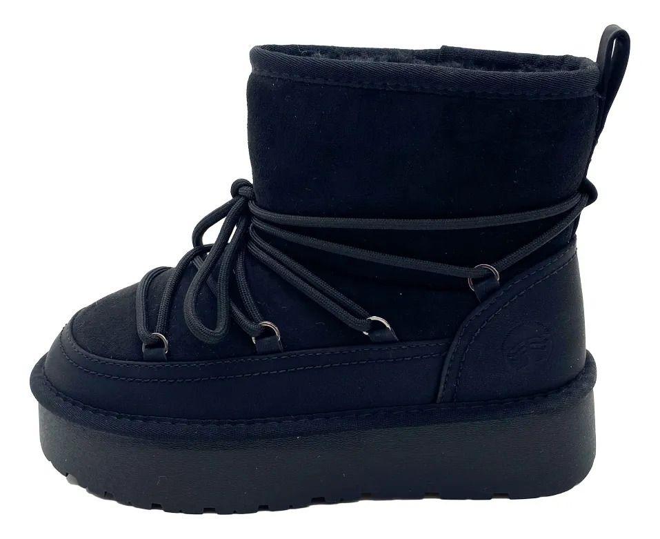 Botin Negro Kiowa Steem Land Mujer-2