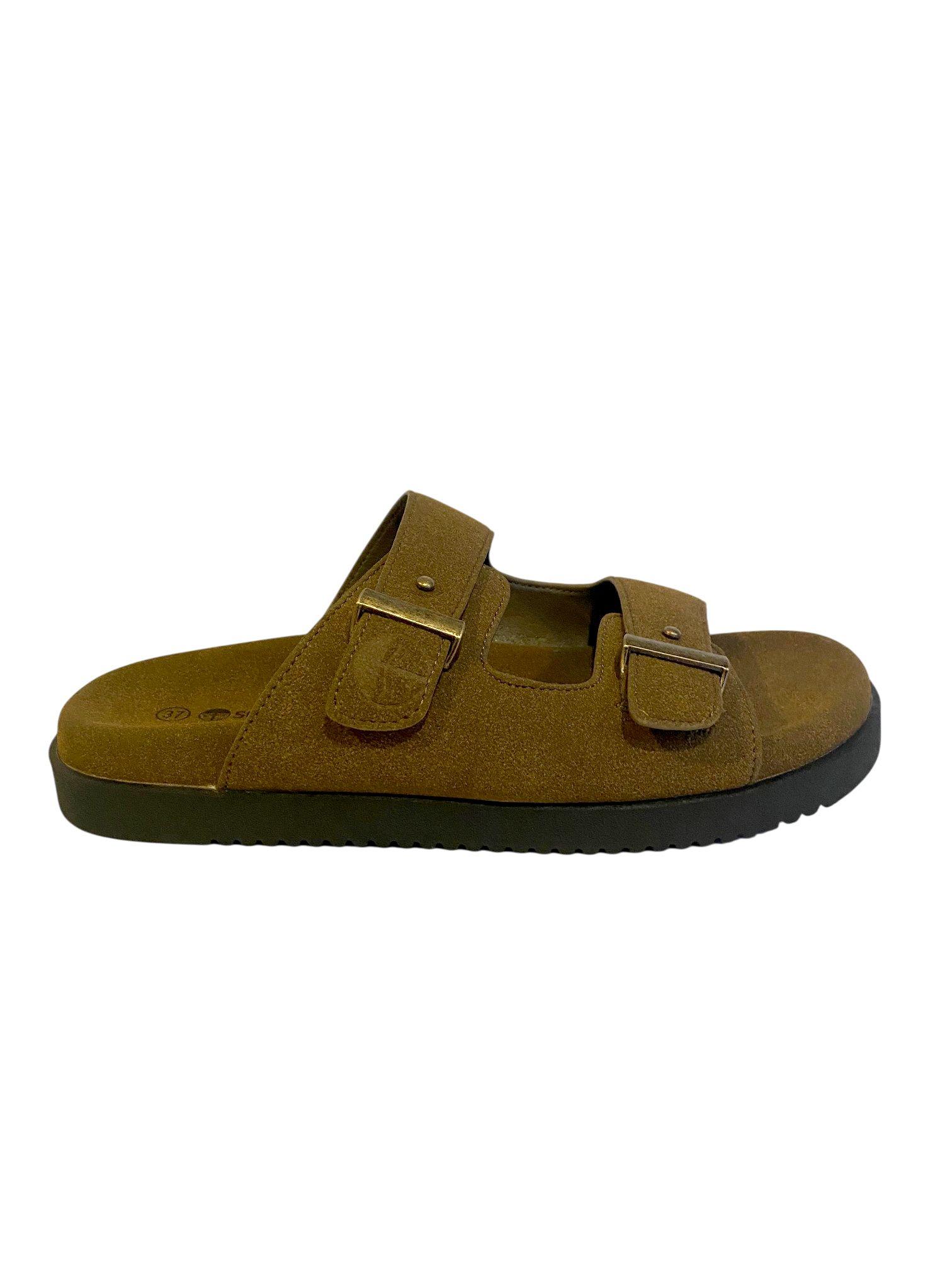 Sandalia Bastia Camel  Steem Land-0