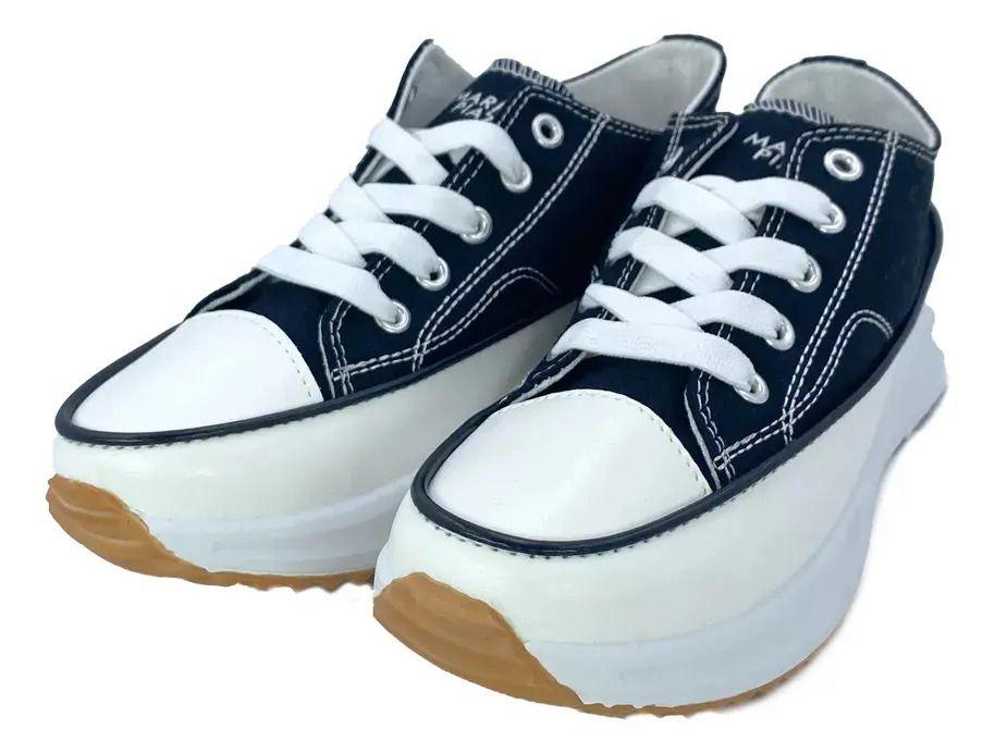 Zapatilla Urbana Negro Mujer Maria Pia Kari Low-4