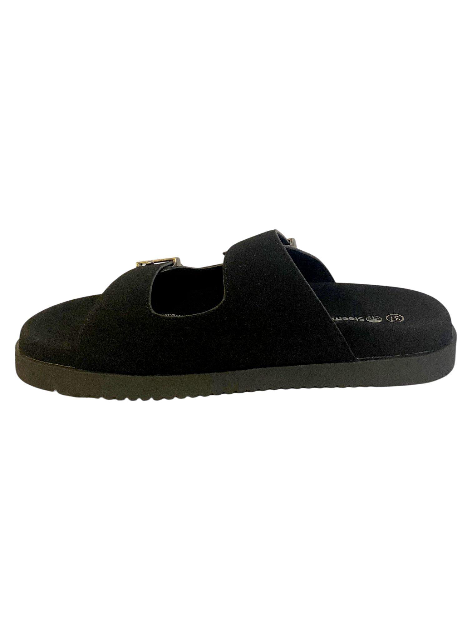 Sandalia Bastia Negro  Steem Land-3