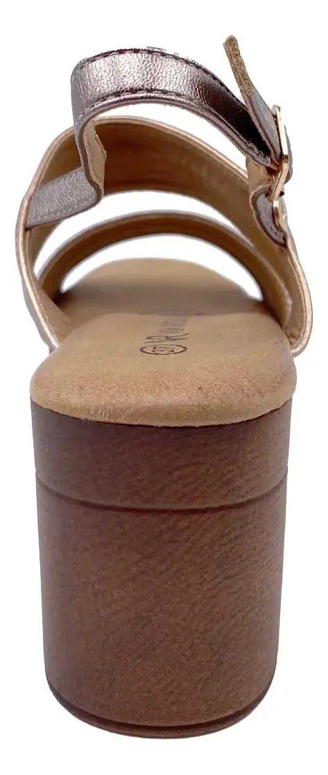 Sandalia Moro Bronce Via Rosmini Casual Mujer-2