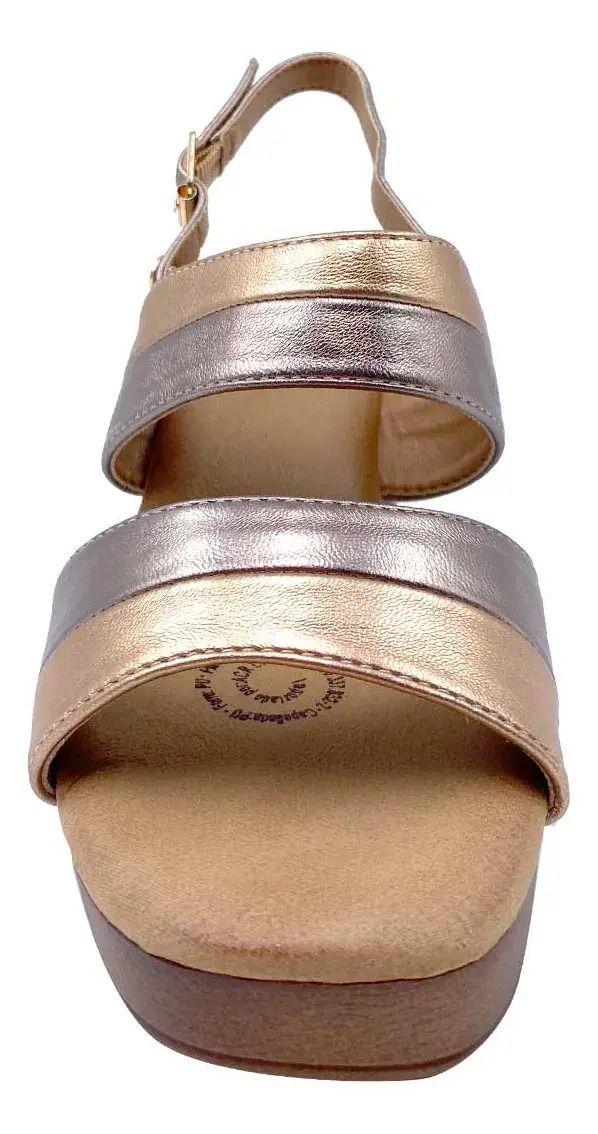 Sandalia Moro Bronce Via Rosmini Casual Mujer-3