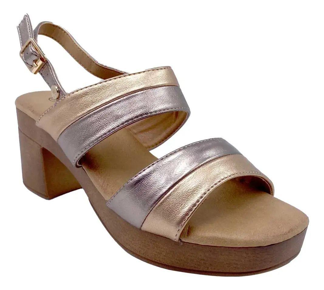 Sandalia Moro Bronce Via Rosmini Casual Mujer-5