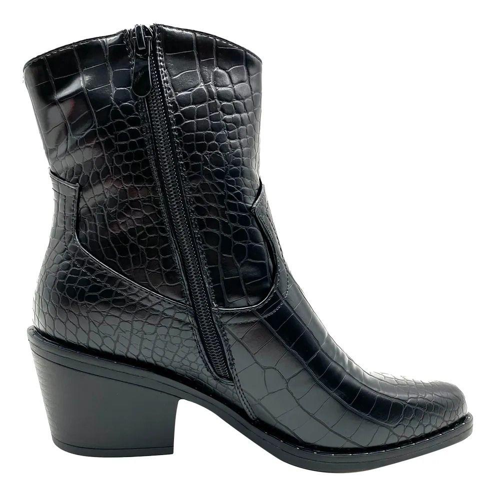 Botin Negro Via Rosmini Monti Mujer-3