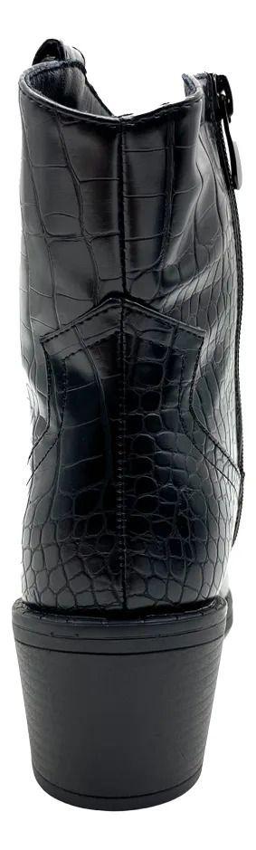 Botin Negro Via Rosmini Monti Mujer-5