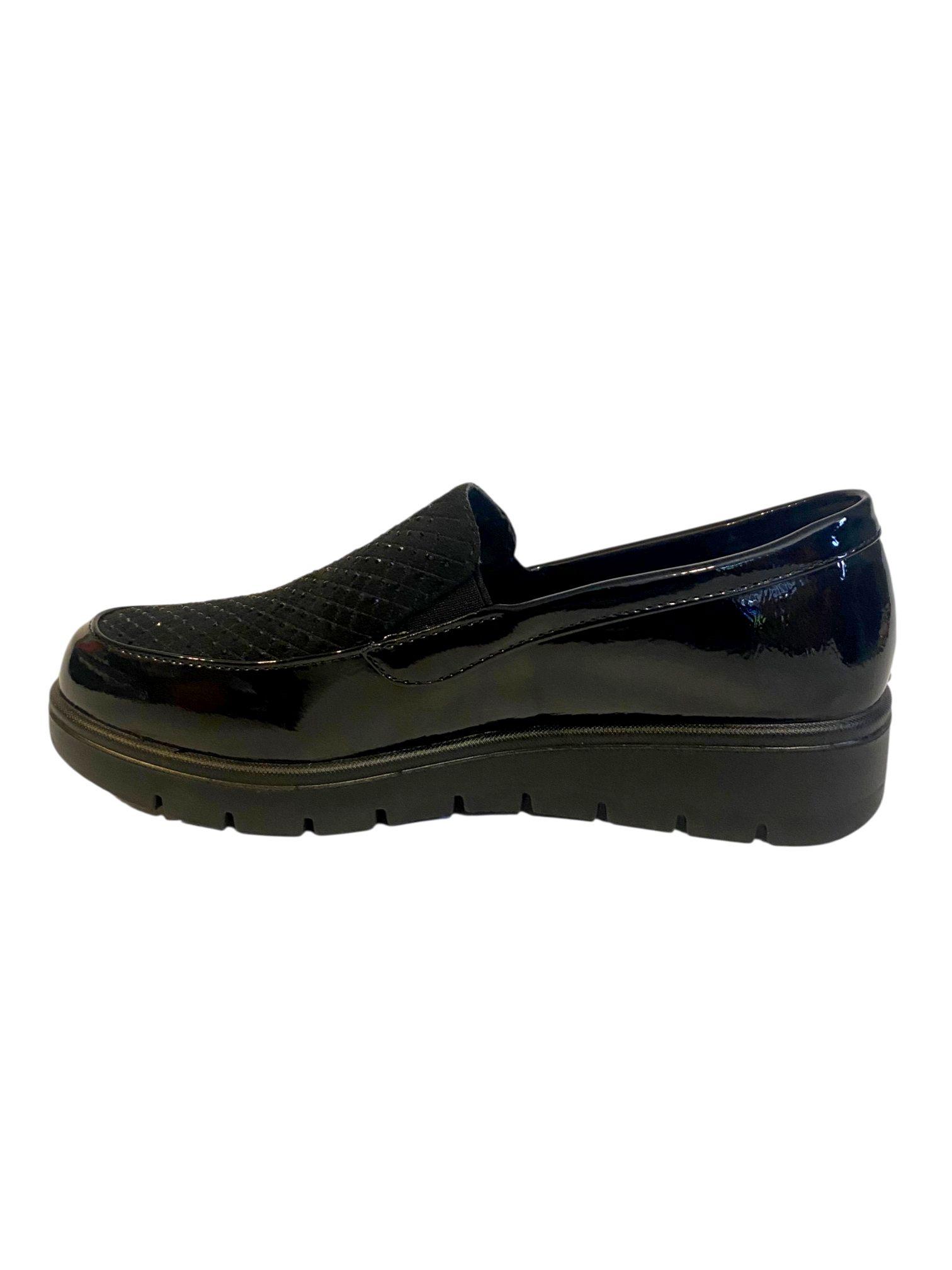 Zapato Meucci Negro Via Rosmini-3