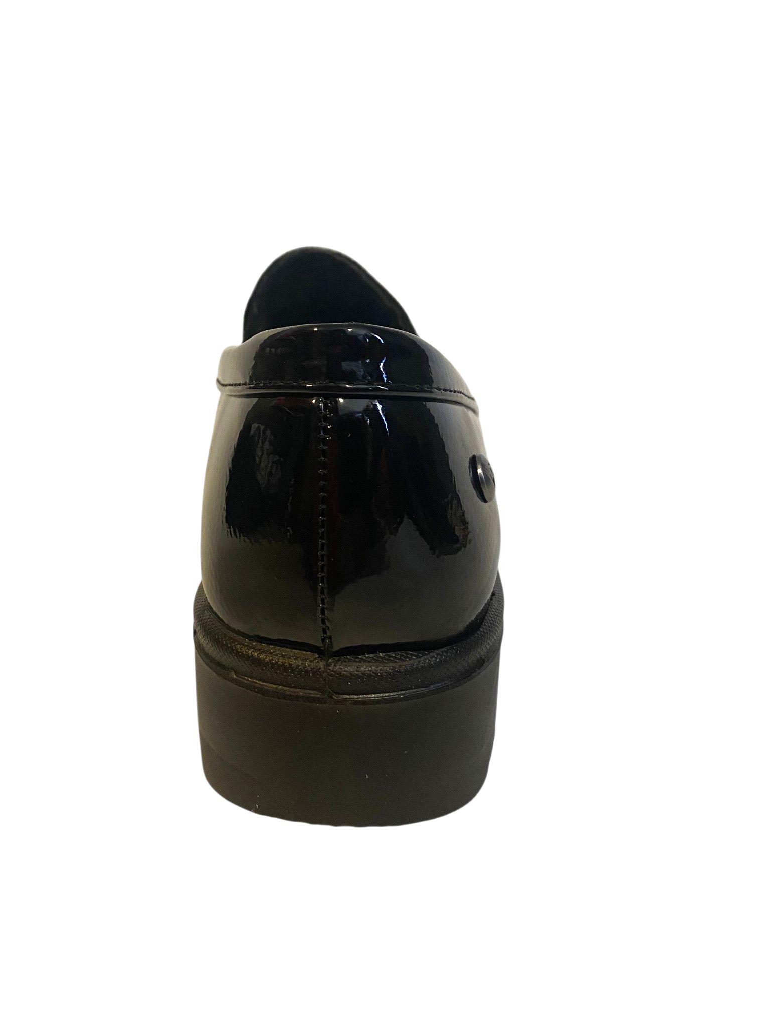 Zapato Meucci Negro Via Rosmini-4