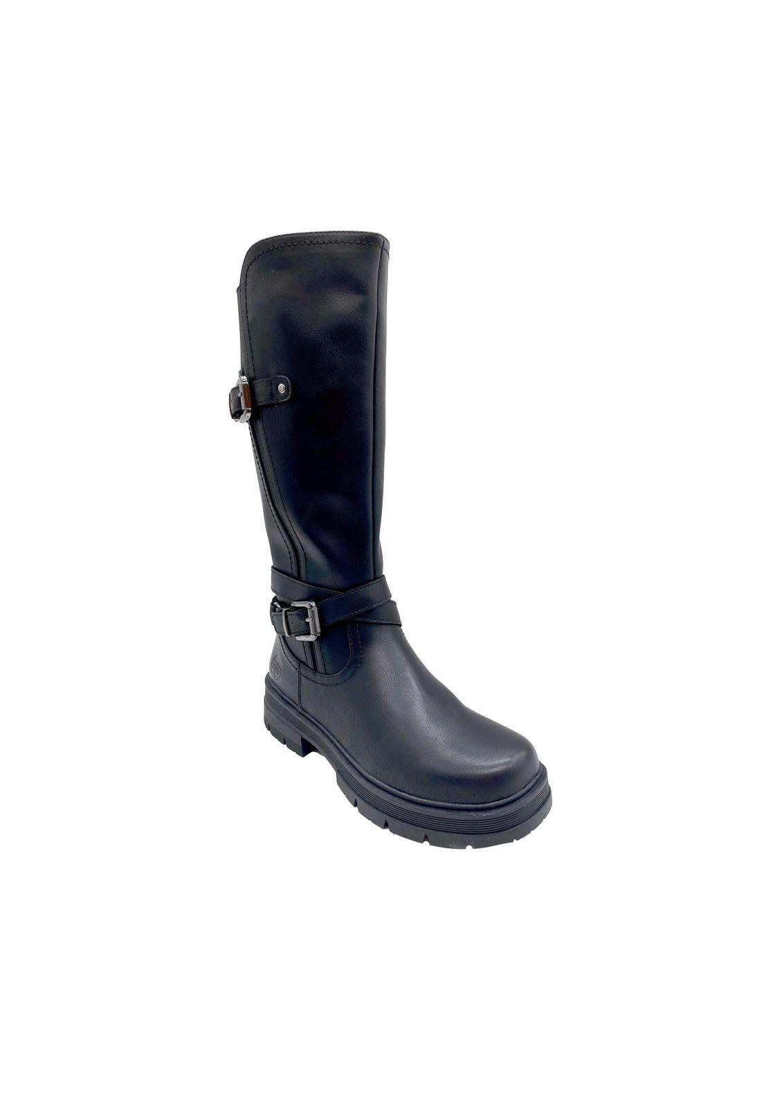 Bota Mujer Vincia Negro Steem Land-1