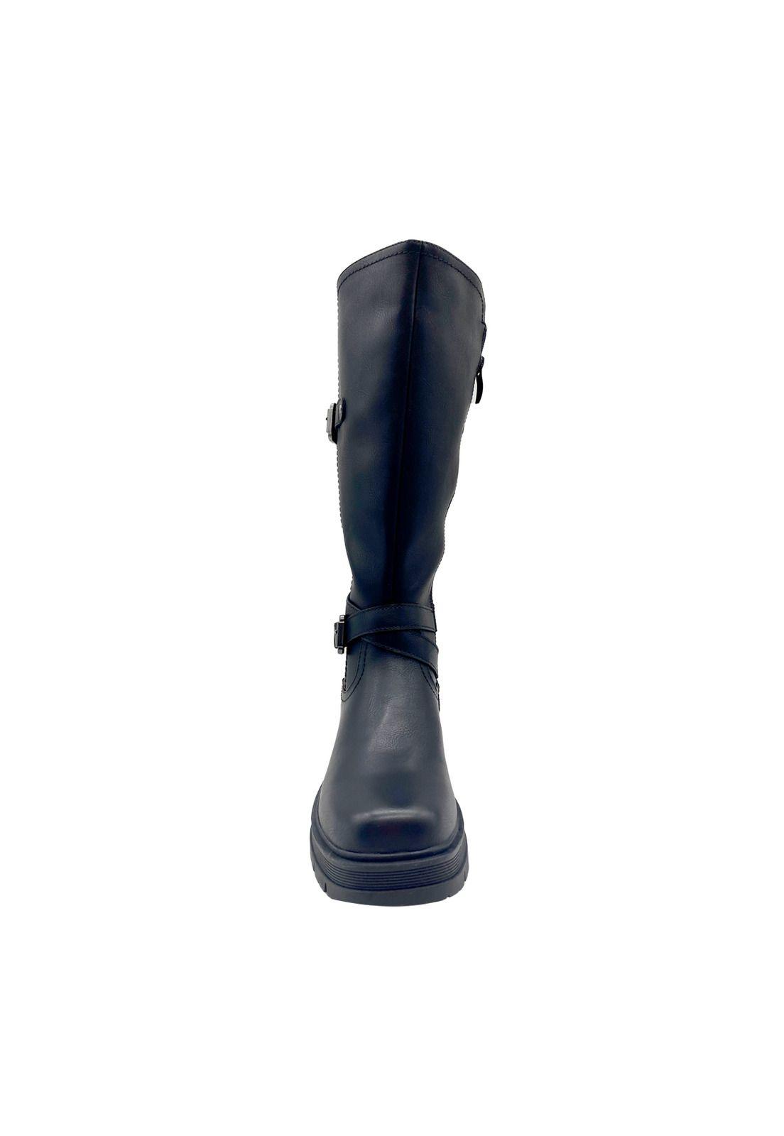 Bota Mujer Vincia Negro Steem Land-2