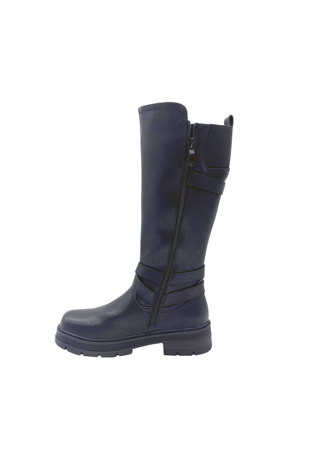 Bota Mujer Vincia Negro Steem Land-3