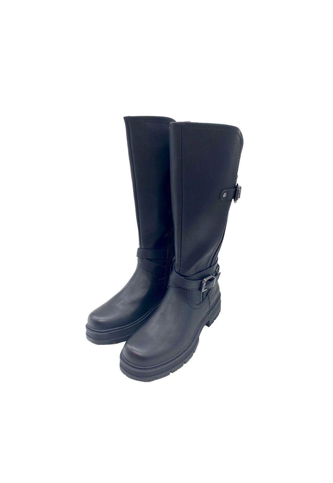 Bota Mujer Vincia Negro Steem Land-5