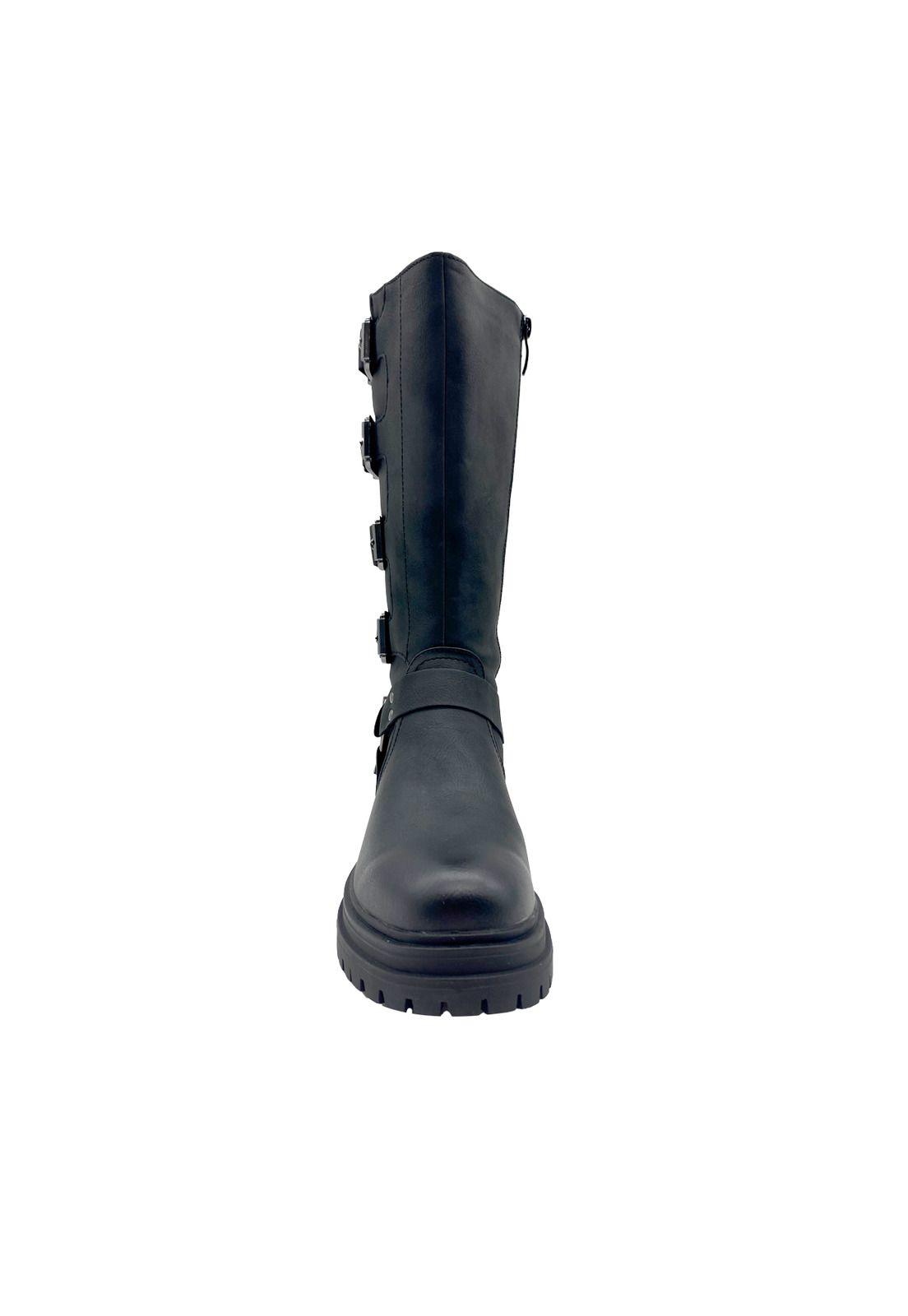 Bota Mujer Lorde Negro Maria Pia-2