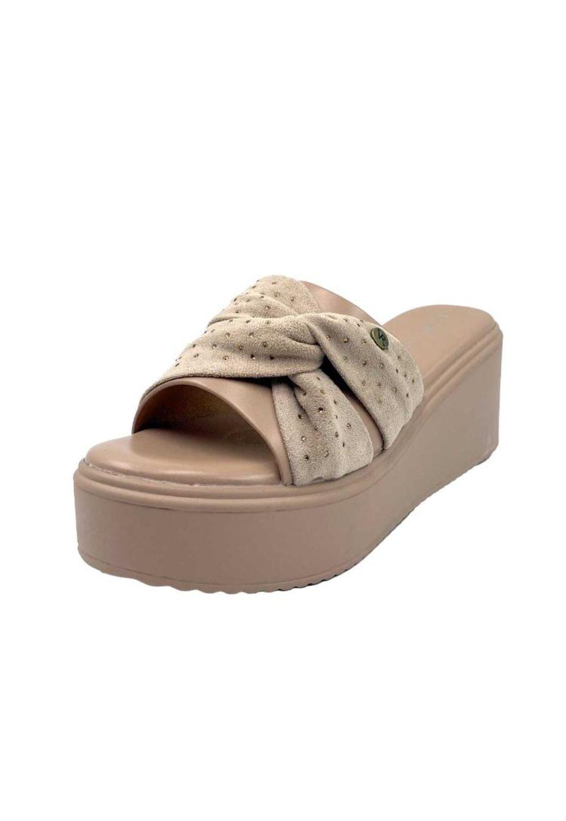 Sandalia  Mujer Beige Savis Via Rosmini-1