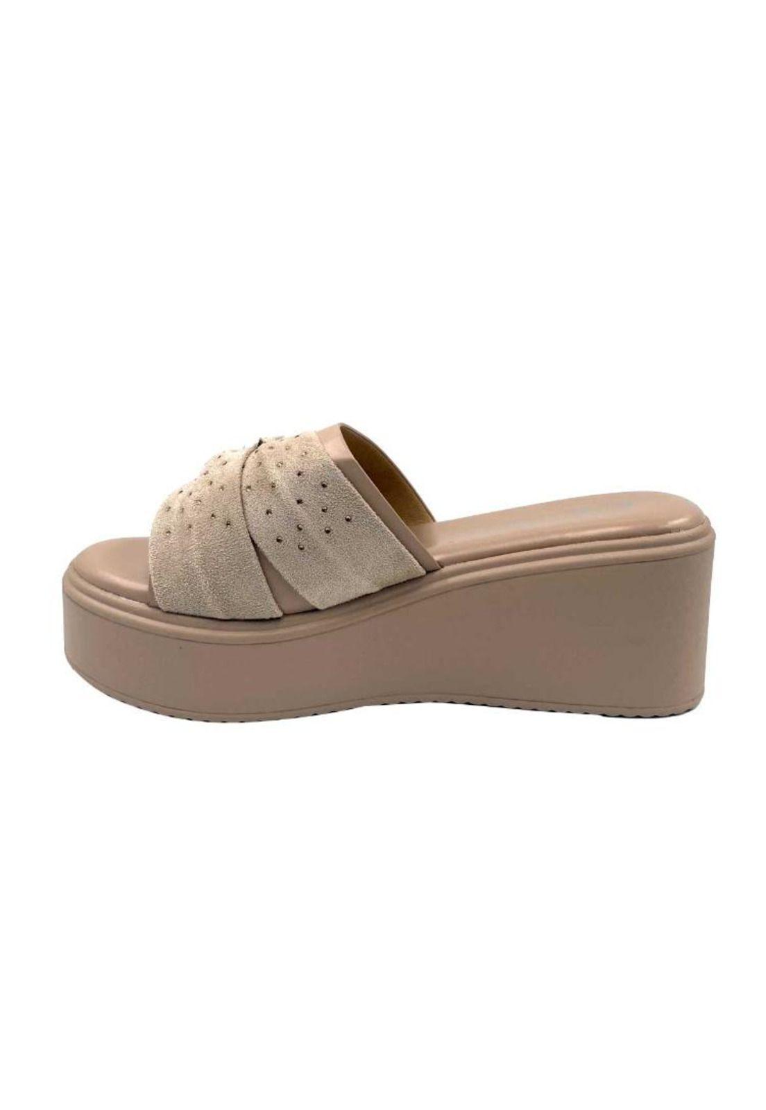 Sandalia  Mujer Beige Savis Via Rosmini-5