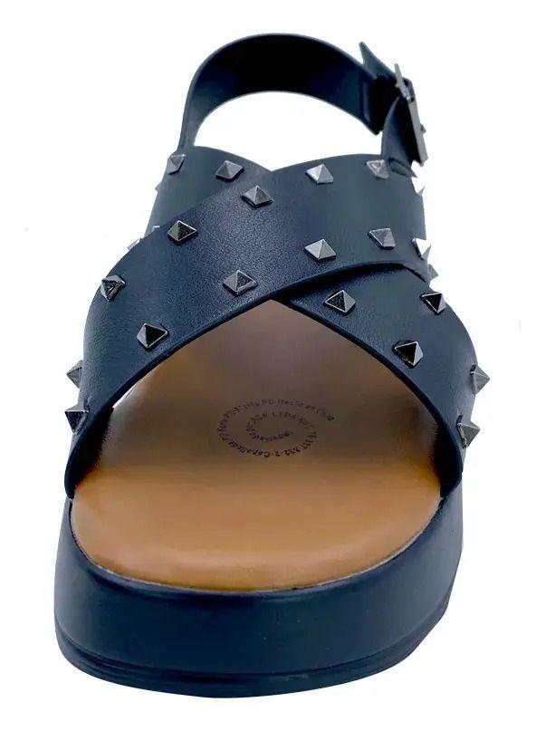 Sandalia Fenice Negro Via Rosmini Casual Mujer-3
