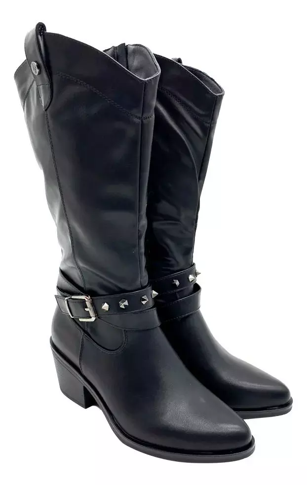 Bota Negra Rossini Via Rosmini Mujer Mujer-6