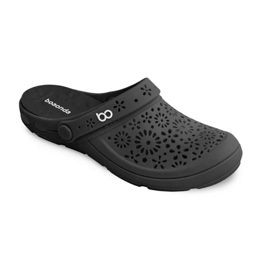 Clog Nellie Mujer Boaonda Negro-0