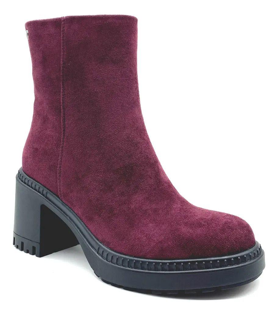 Botin Mujer Nina Burdeo Maria Pia-2