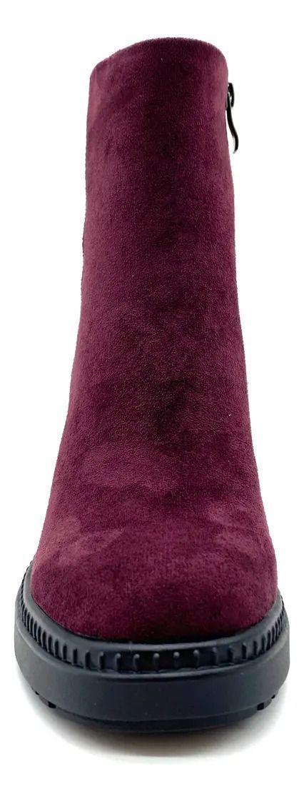 Botin Mujer Nina Burdeo Maria Pia-4