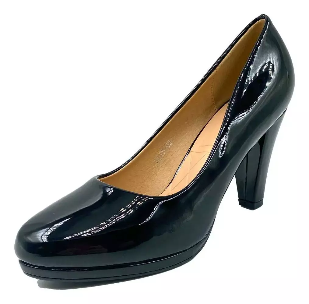 Zapato Taco Mujer Sammo Via Rosmini Negro-2