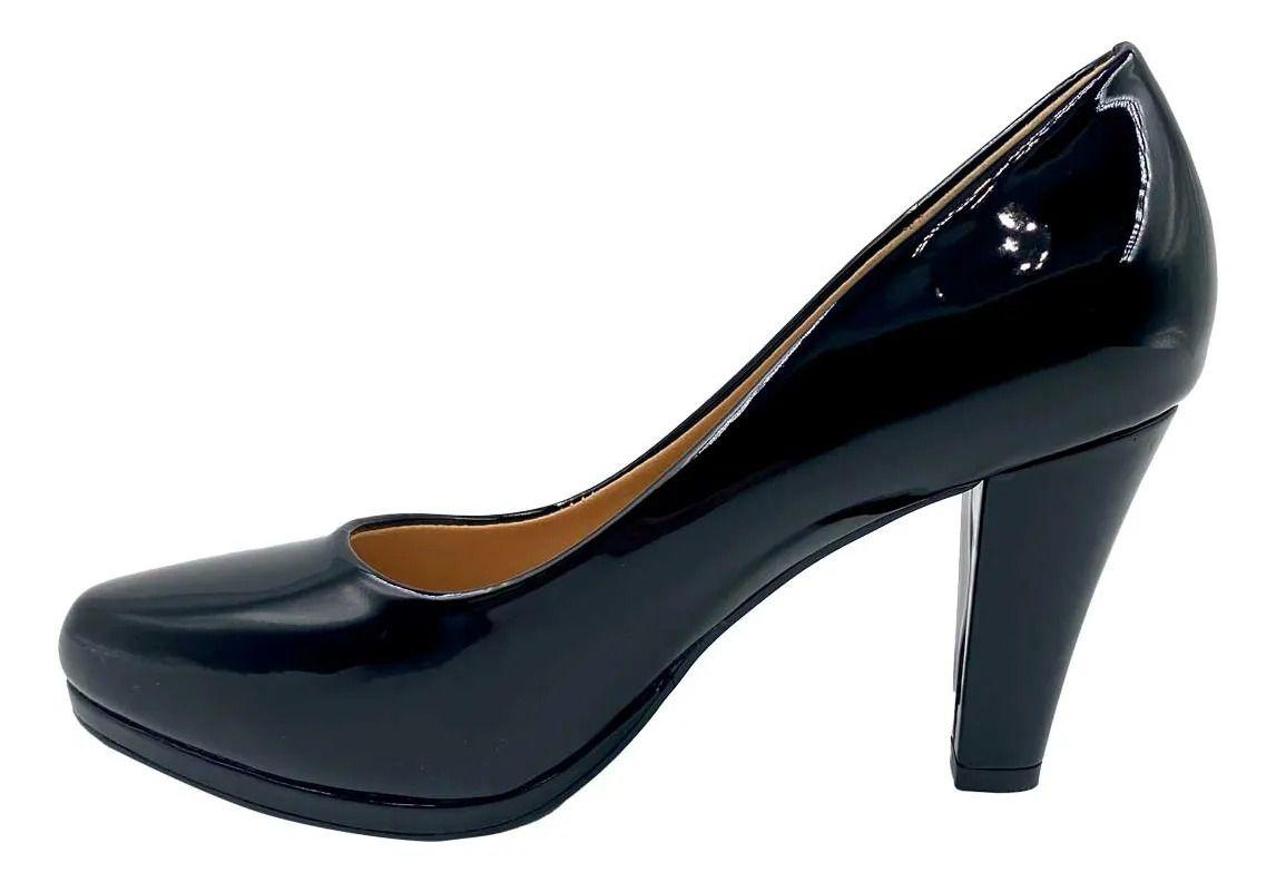 Zapato Taco Mujer Sammo Via Rosmini Negro-3