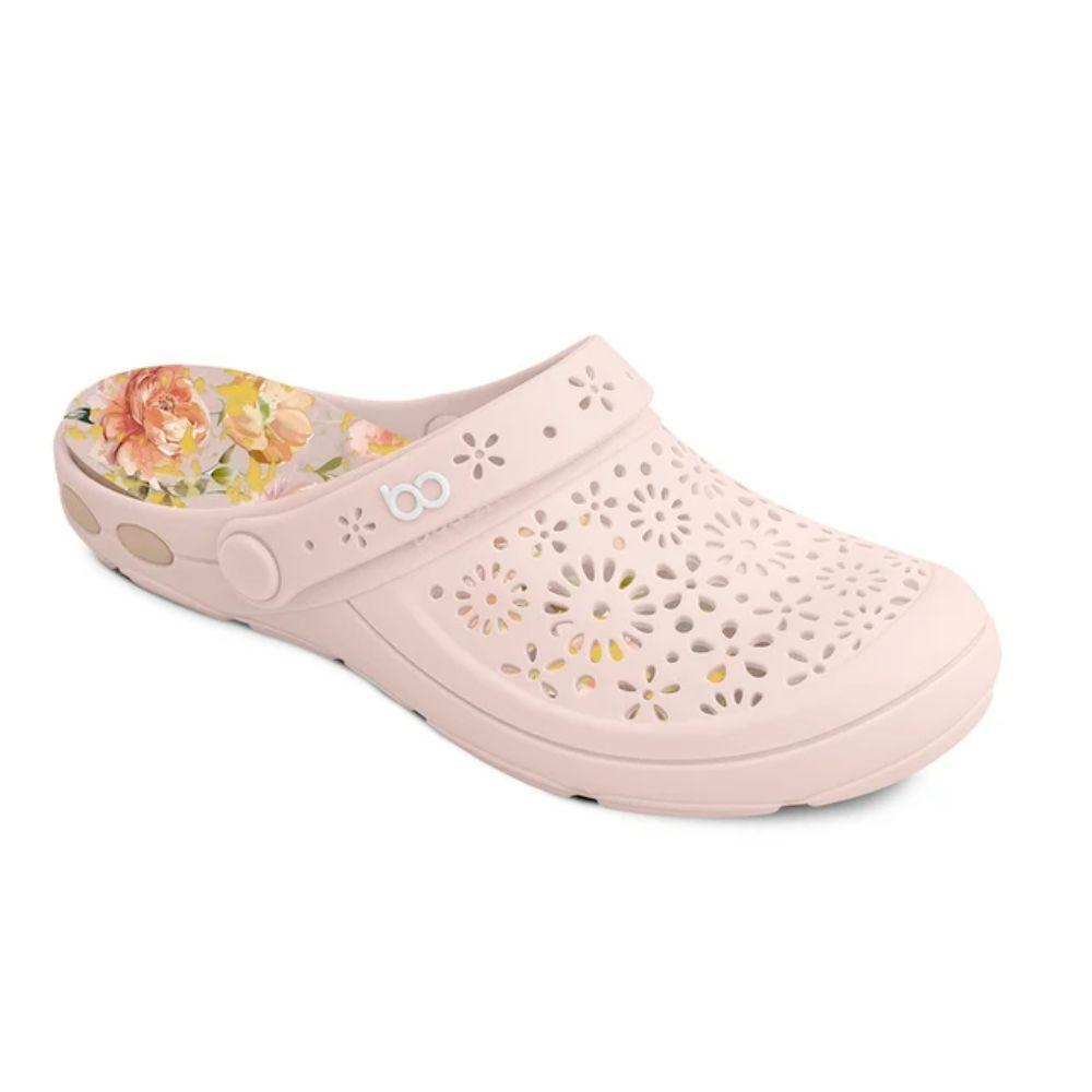 Clog Nellie Mujer Boaonda Rosado Dorado-1