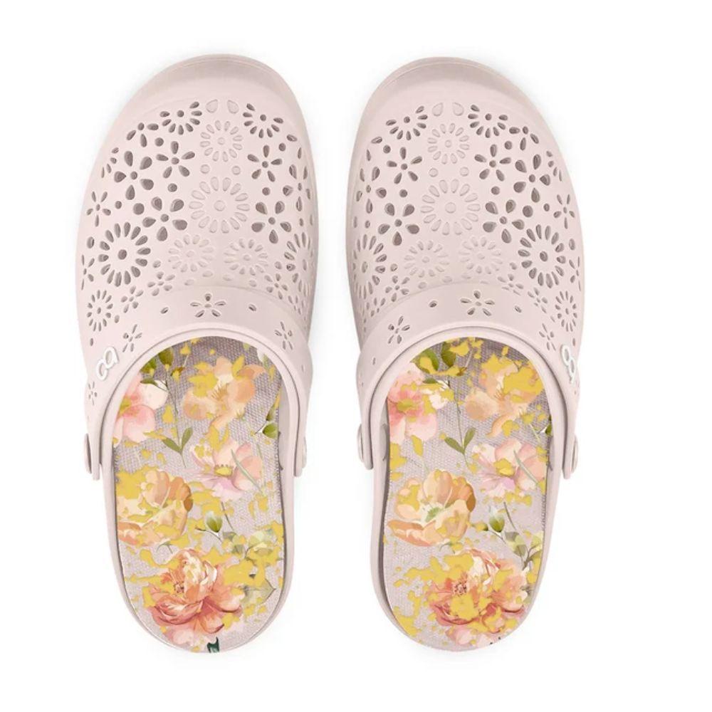 Clog Nellie Mujer Boaonda Rosado Dorado-2