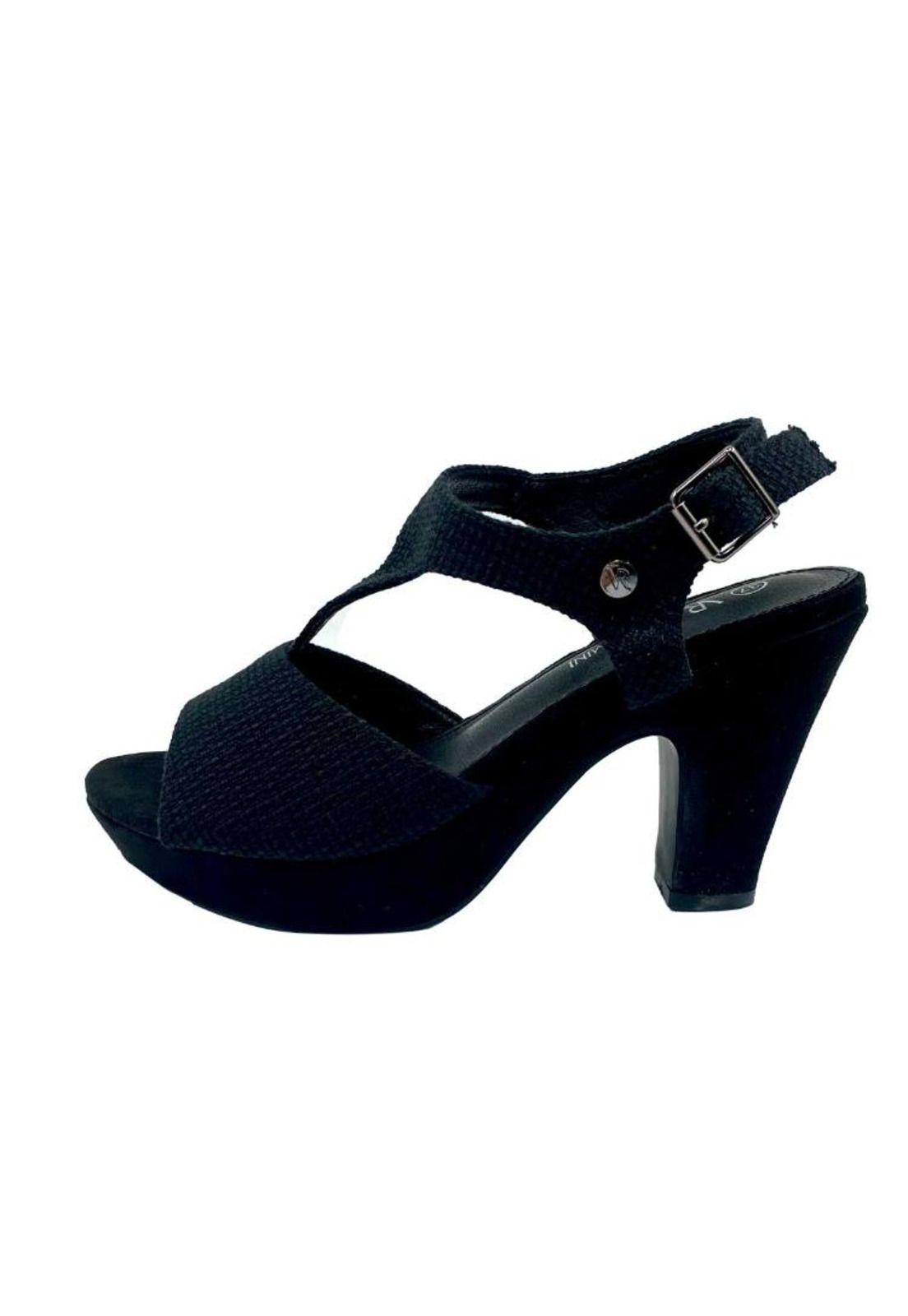 Sandalia Mujer Negro Nole Via Rosmini-6