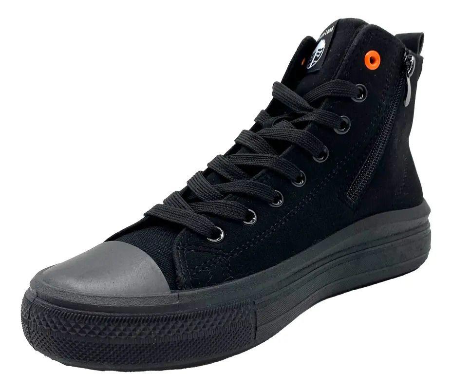 Zapatilla Mujer Prati Negro Steem Land-4