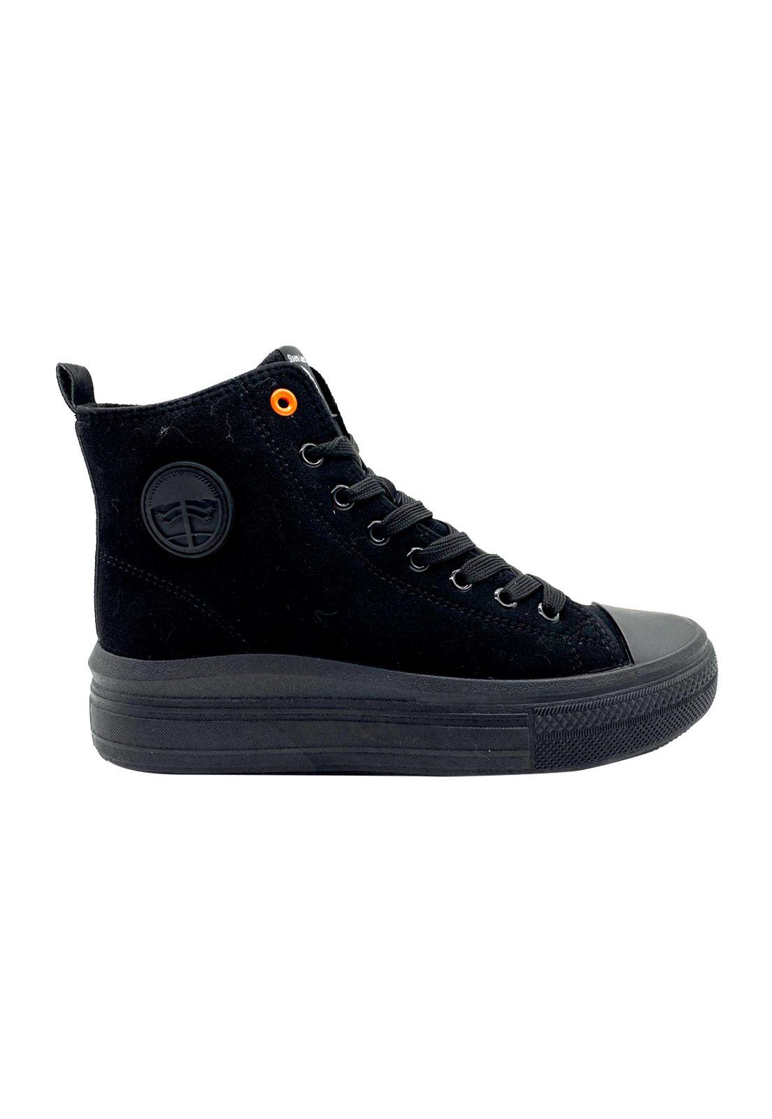 Zapatilla Mujer Prati Negro Steem Land-0