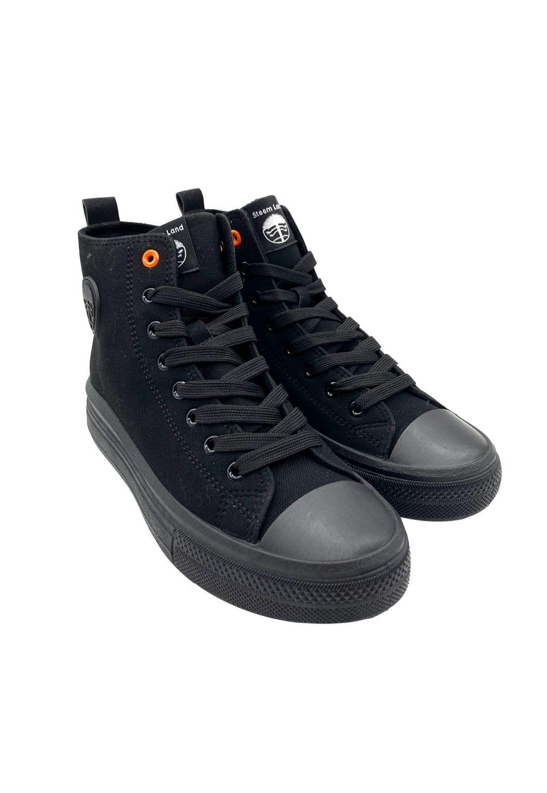 Zapatilla Mujer Prati Negro Steem Land-5