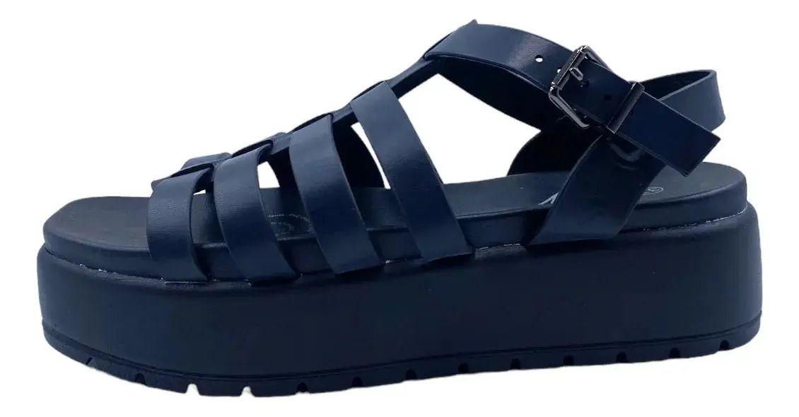 Sandalia Grace Negro Maria Pia-3