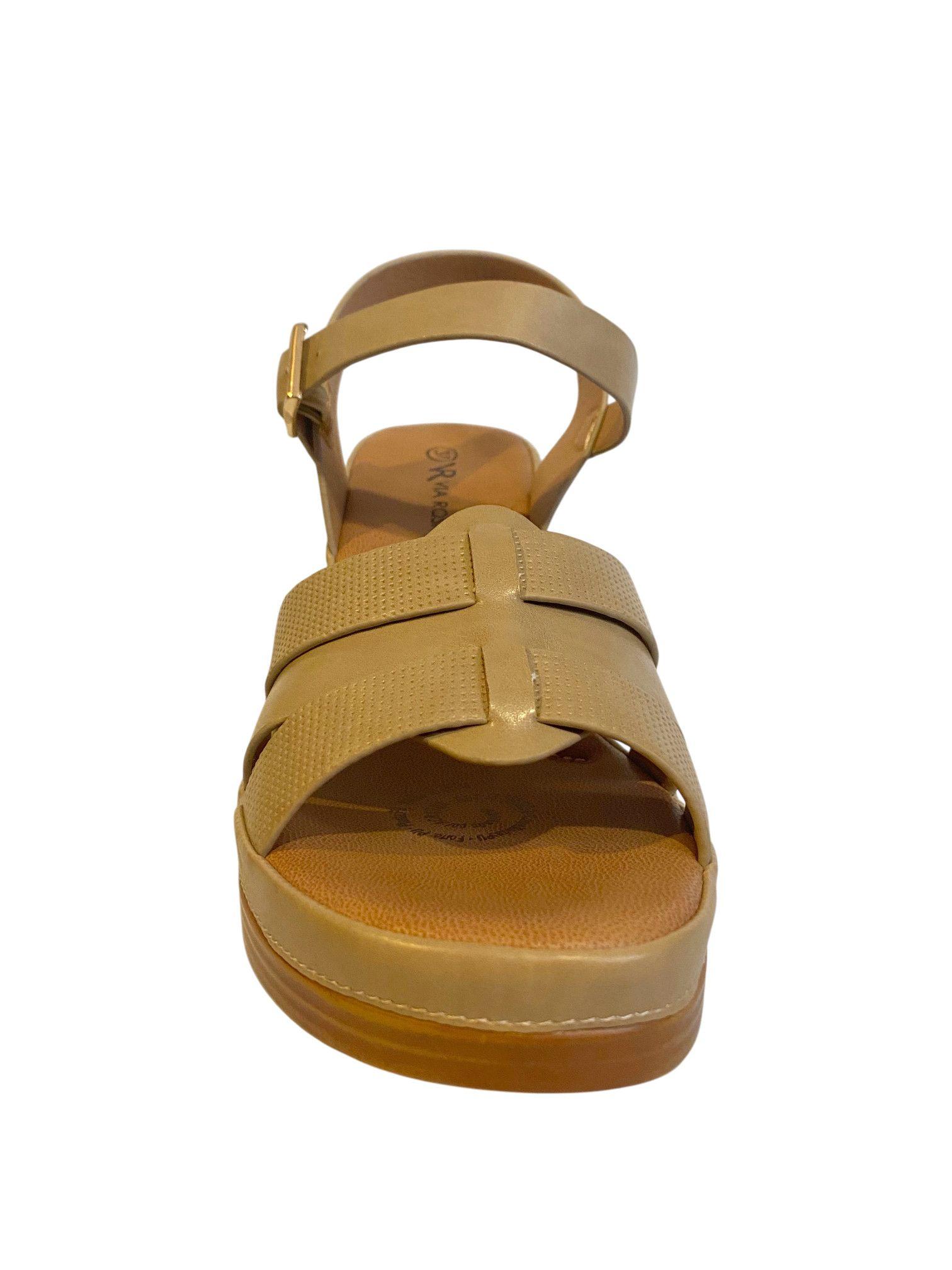 Sandalia Teramo Beige Via Rosmini-2