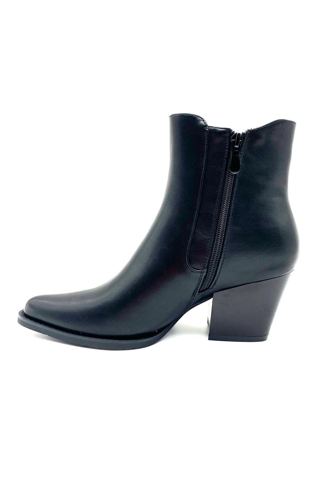 Botin Greve Negro Mujer Maria Pia-2