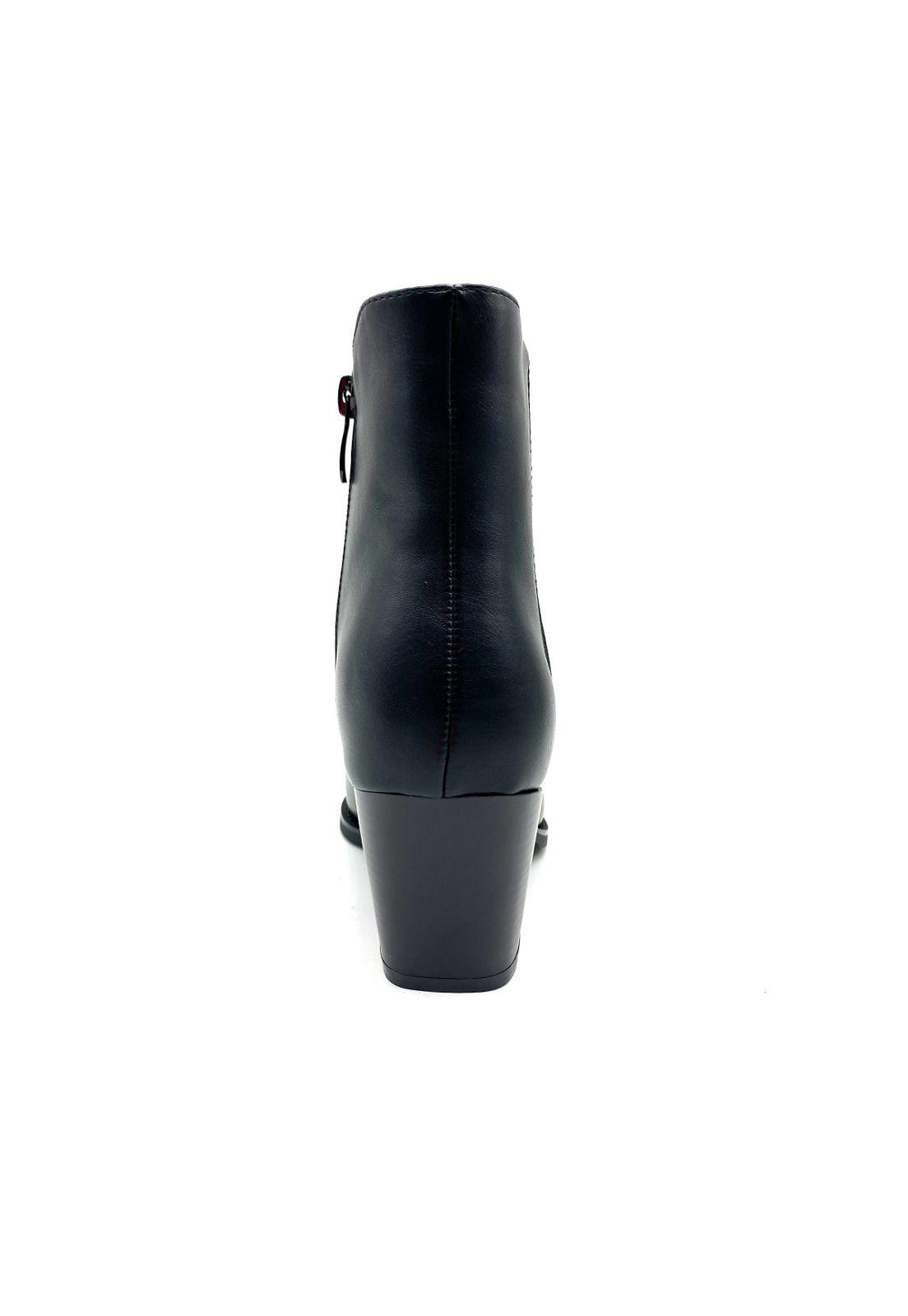 Botin Greve Negro Mujer Maria Pia-3