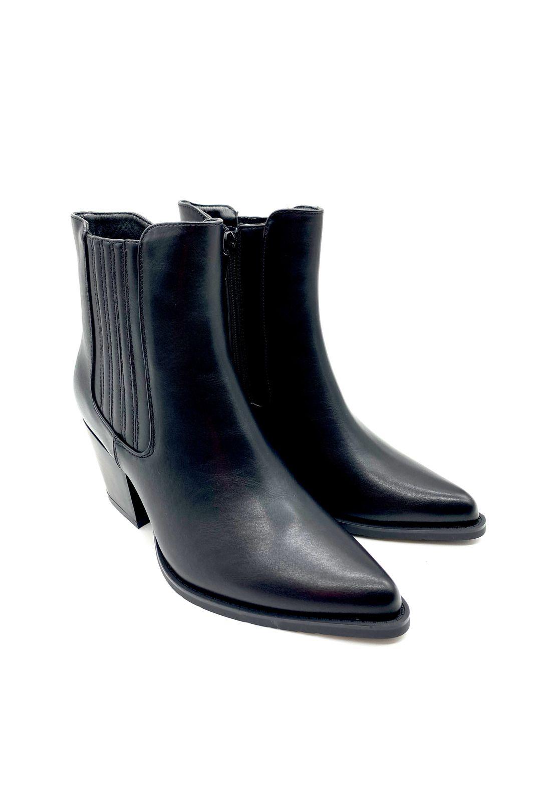 Botin Greve Negro Mujer Maria Pia-4