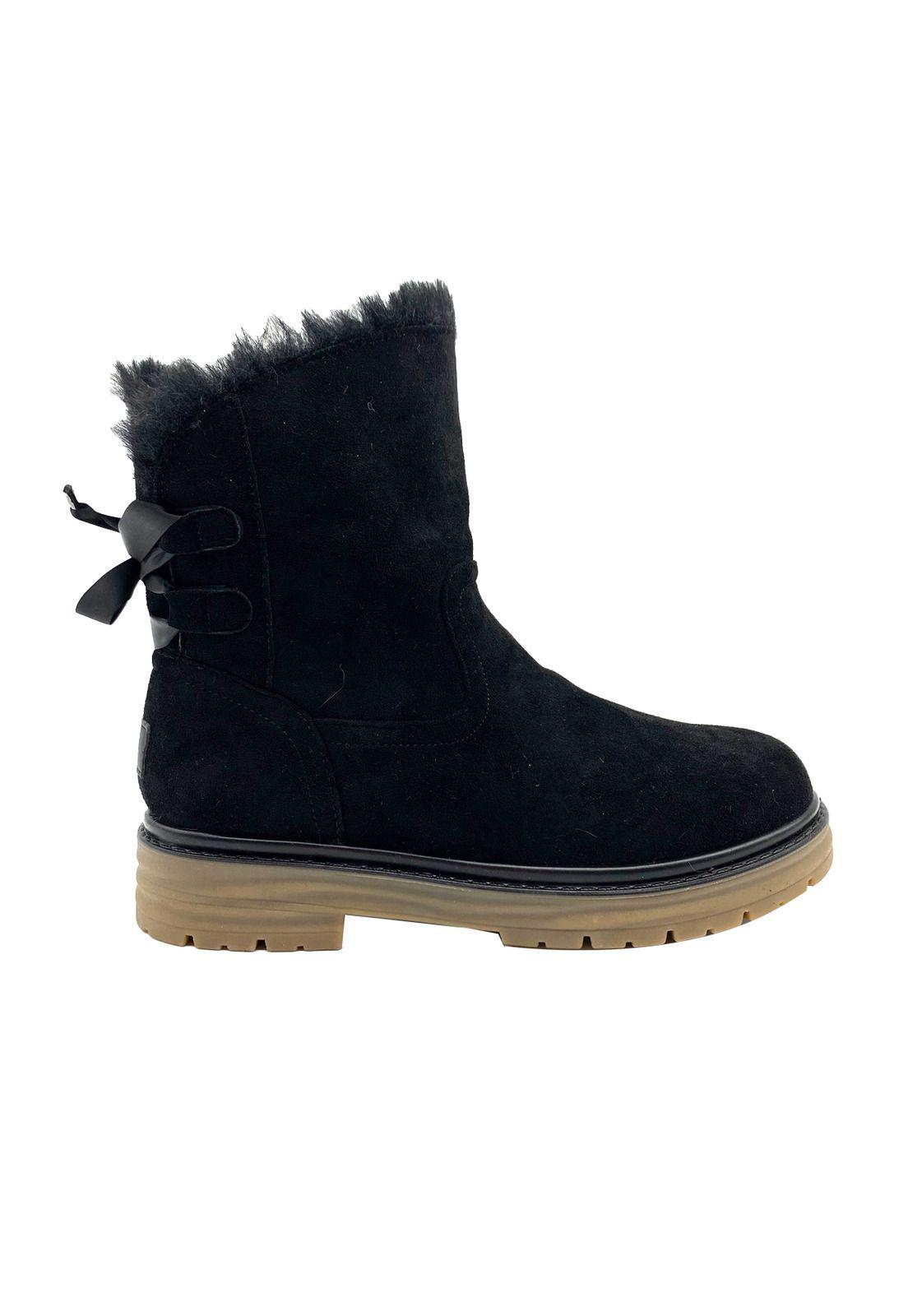 Botin Mujer Vecchi Negro Via Rosmini-0