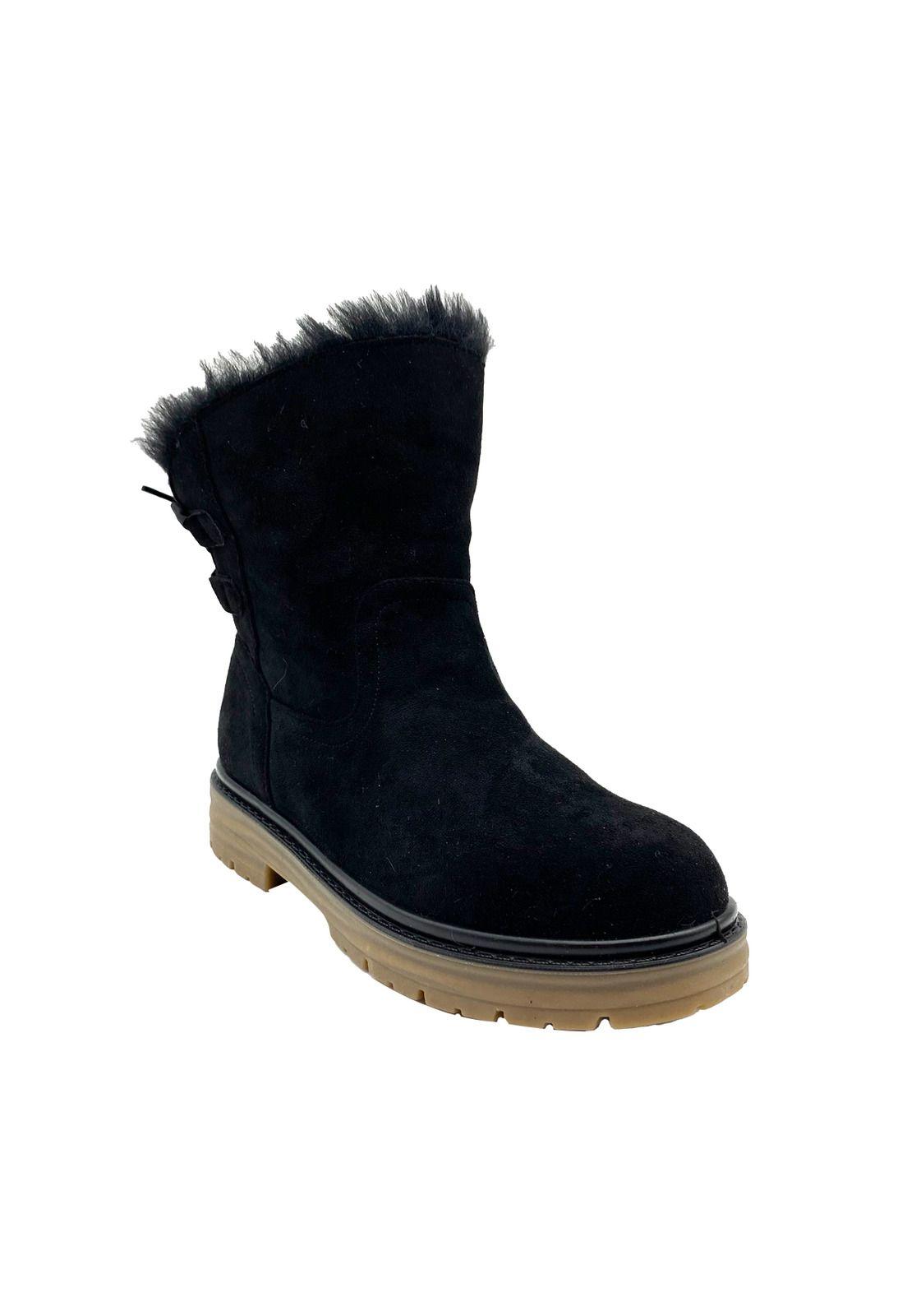 Botin Mujer Vecchi Negro Via Rosmini-1