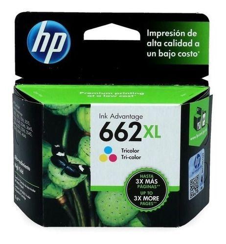 Cartucho 662 Xl Tricolor Para 330 Pag Hp-0