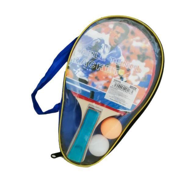 SET PALETAS DE PING PONG ESTUCHE PVC JDIMEIGGS-0
