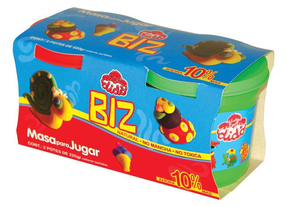 MASA  PARA  MOLDEAR  COLORES SURTIDOS  2  PCS  400  GR DIDO-0