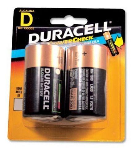 Pila Alcalina D Grande 2 Un. Duracell-0