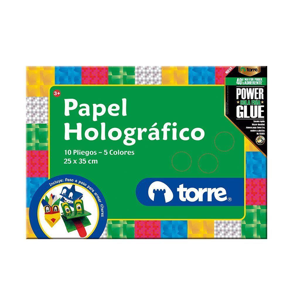 CARPETA CON PAPEL HOLOGRAFICO 10 PLIGOS  IMAGIA-0
