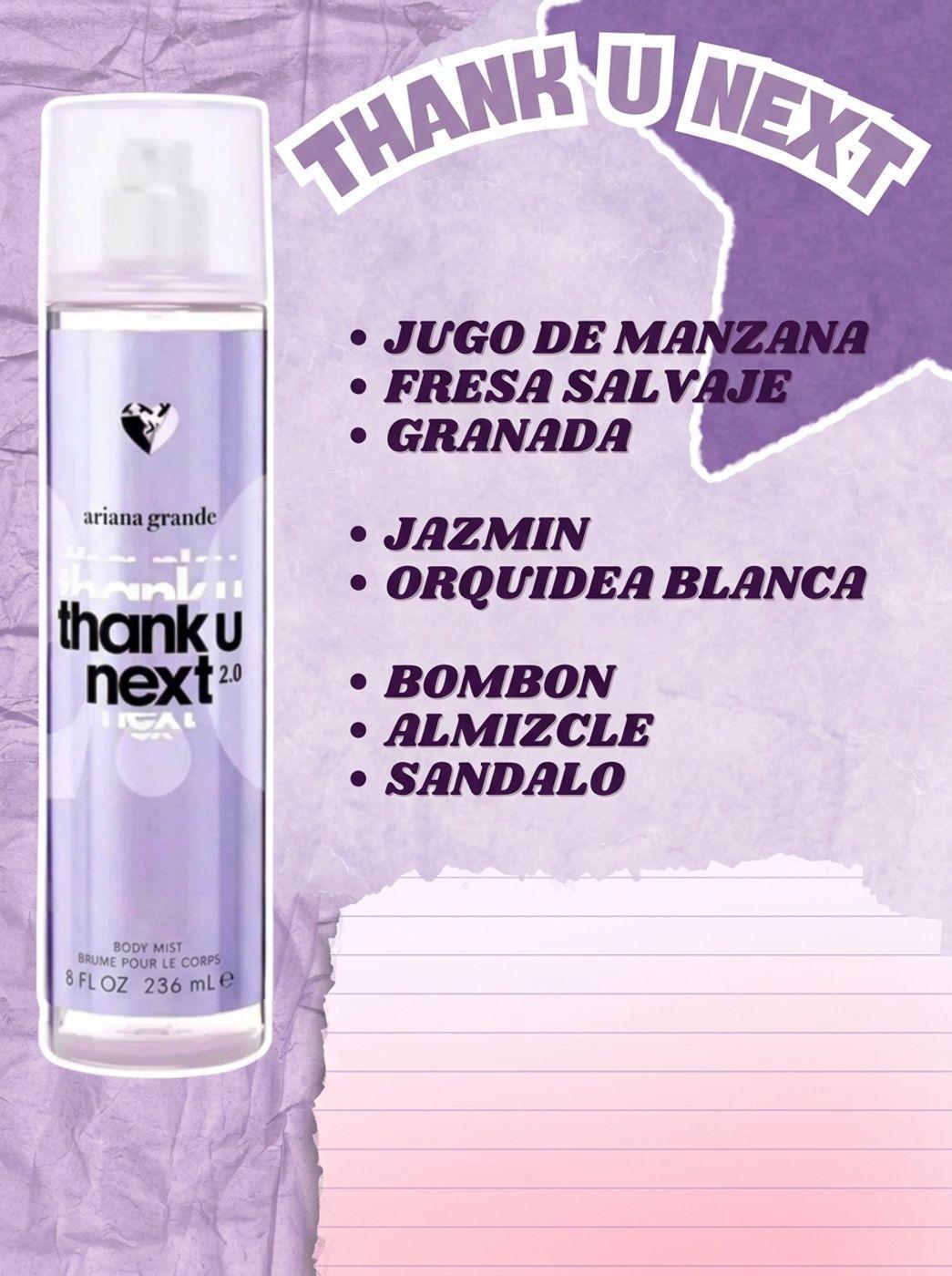 ARIANA GRANDE THANK U NEXT 2.0 236 ML BODY MIST-2