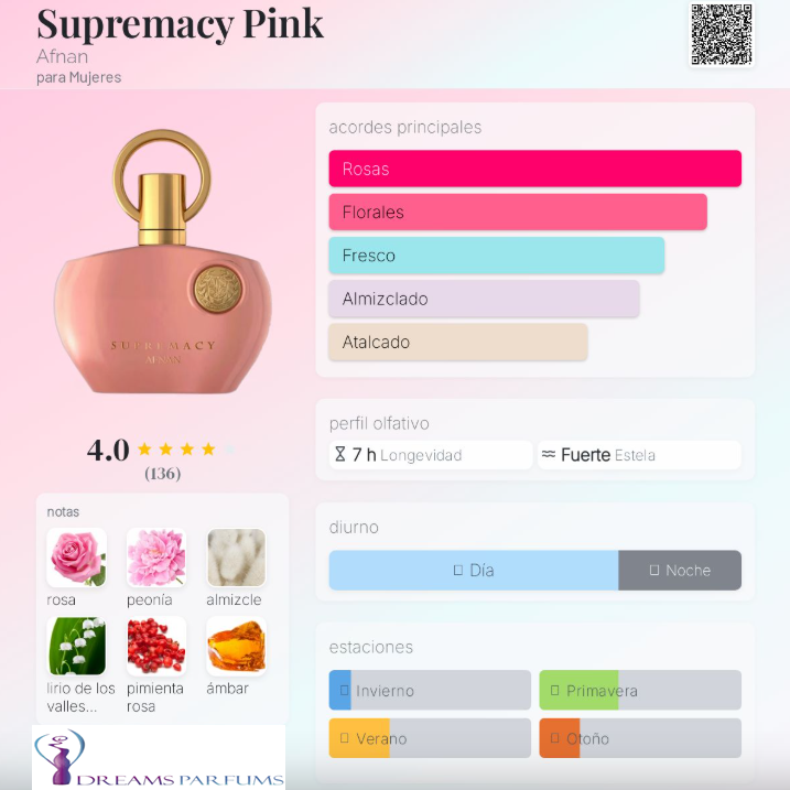 AFNAN SUPREMACY PINK 100 ML EDP-1